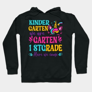 Kids Kindergarten Done 1st Grade Last Day Of School Graduation Hoodie